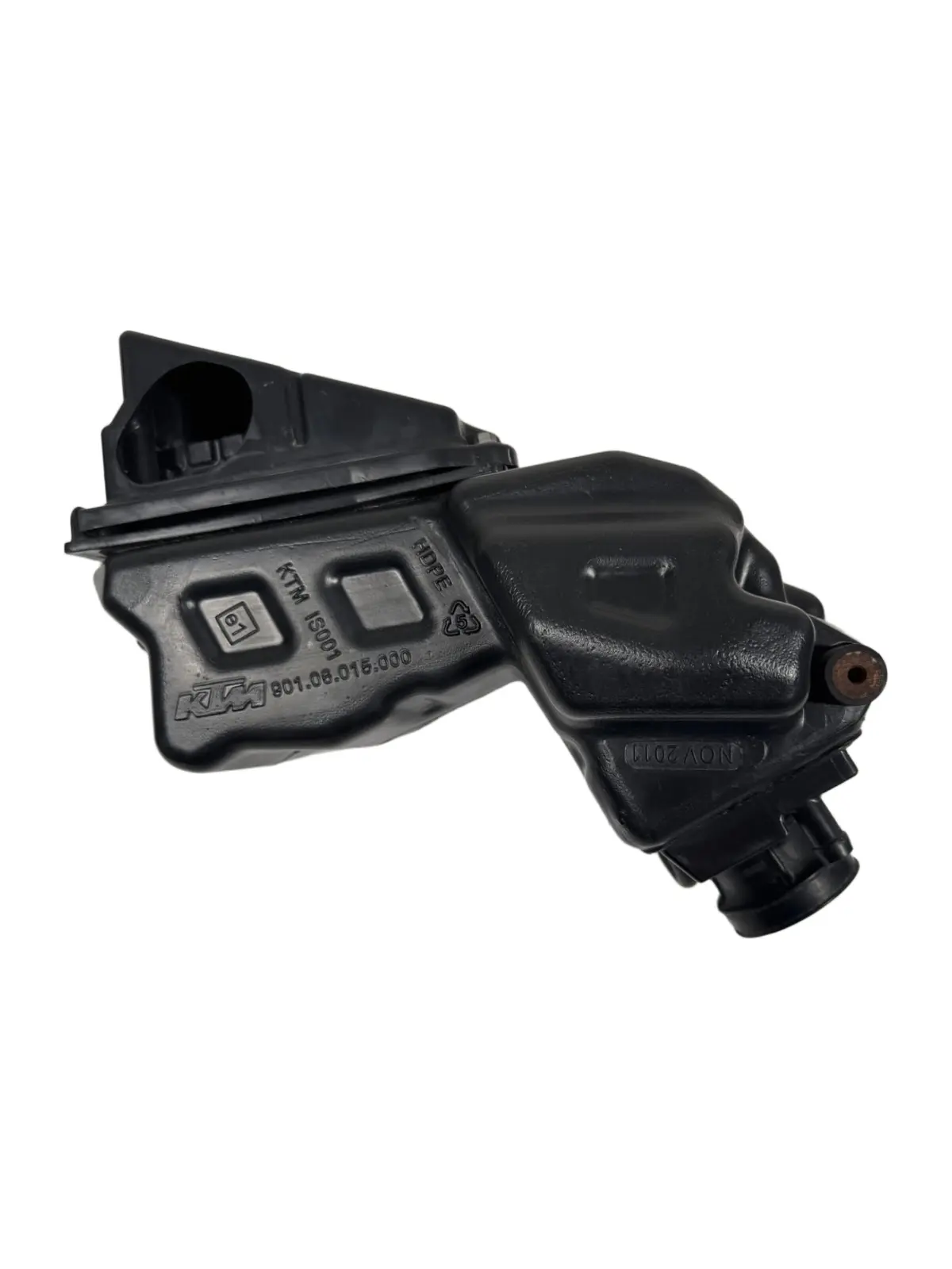 Gebrauchte Airbox scatola filtro KTM Duke 200cc 2012 Arancione — echtes Foto 4