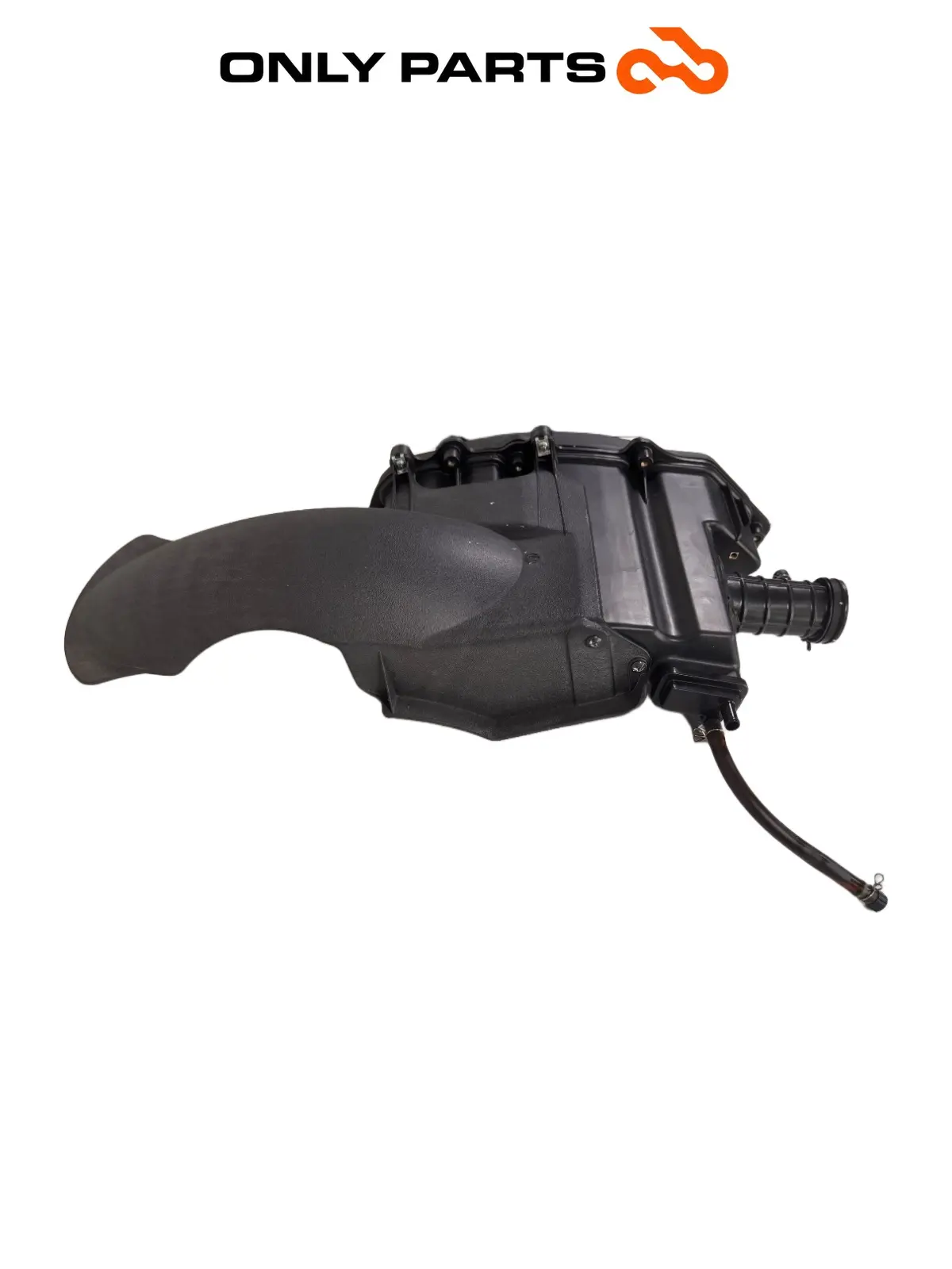 Gebrauchte Airbox scatola filtro + parafango posteriore Quadro 350 S 2013 Nero — echtes Foto 4
