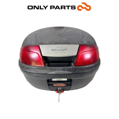 Gebrauchte Topcase hinten Honda Sh 150cc 2002 Azzurro — echtes Foto 6