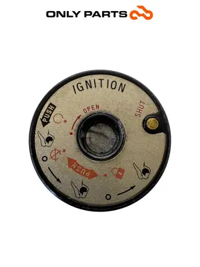 Used Ignition key switch surround cover Kymco People GTi 300 2014 Kymco People GTi 300cc 2014 Bianco — real photo 4