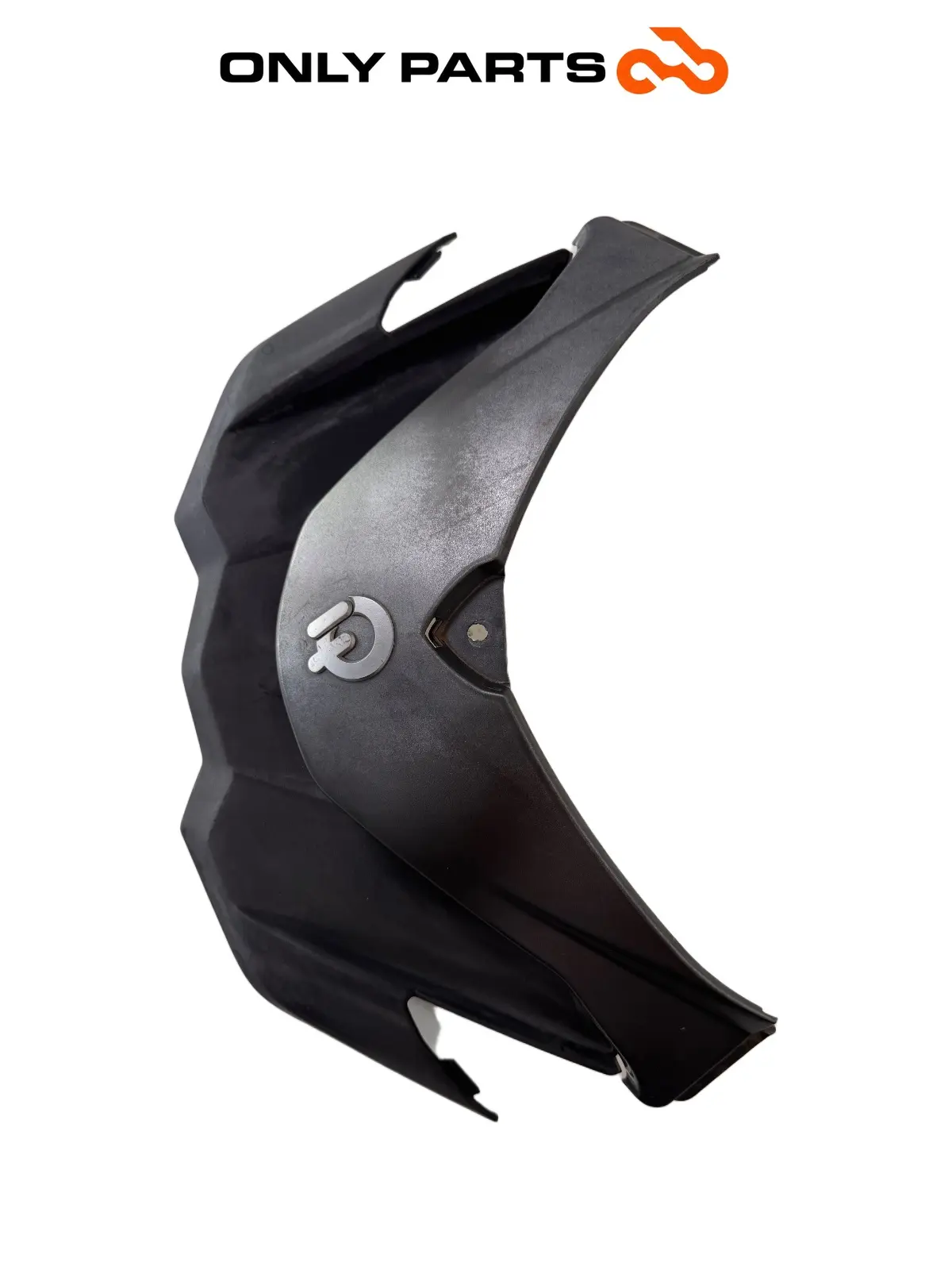 Gebrauchte Carena anteriore inferiore scudo Quadro 350 S 2013 Nero — echtes Foto 2