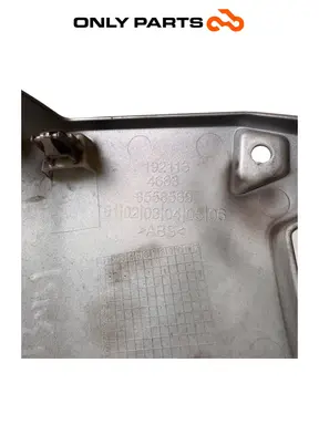 Gebrauchte Carena coperchio batteria BMW C 400 X 400cc 2020 Blu — echtes Foto 8