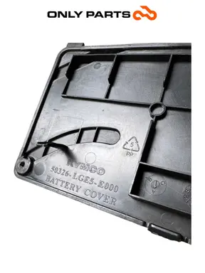Gebrauchte Carena coperchio batteria Kymco People S 300cc 2021 Grigio — echtes Foto 2
