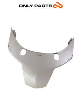 Gebrauchte Carena chiusura fiancate posteriori Piaggio Mp3 Yourban 300cc 2013 Bianco — echtes Foto 2
