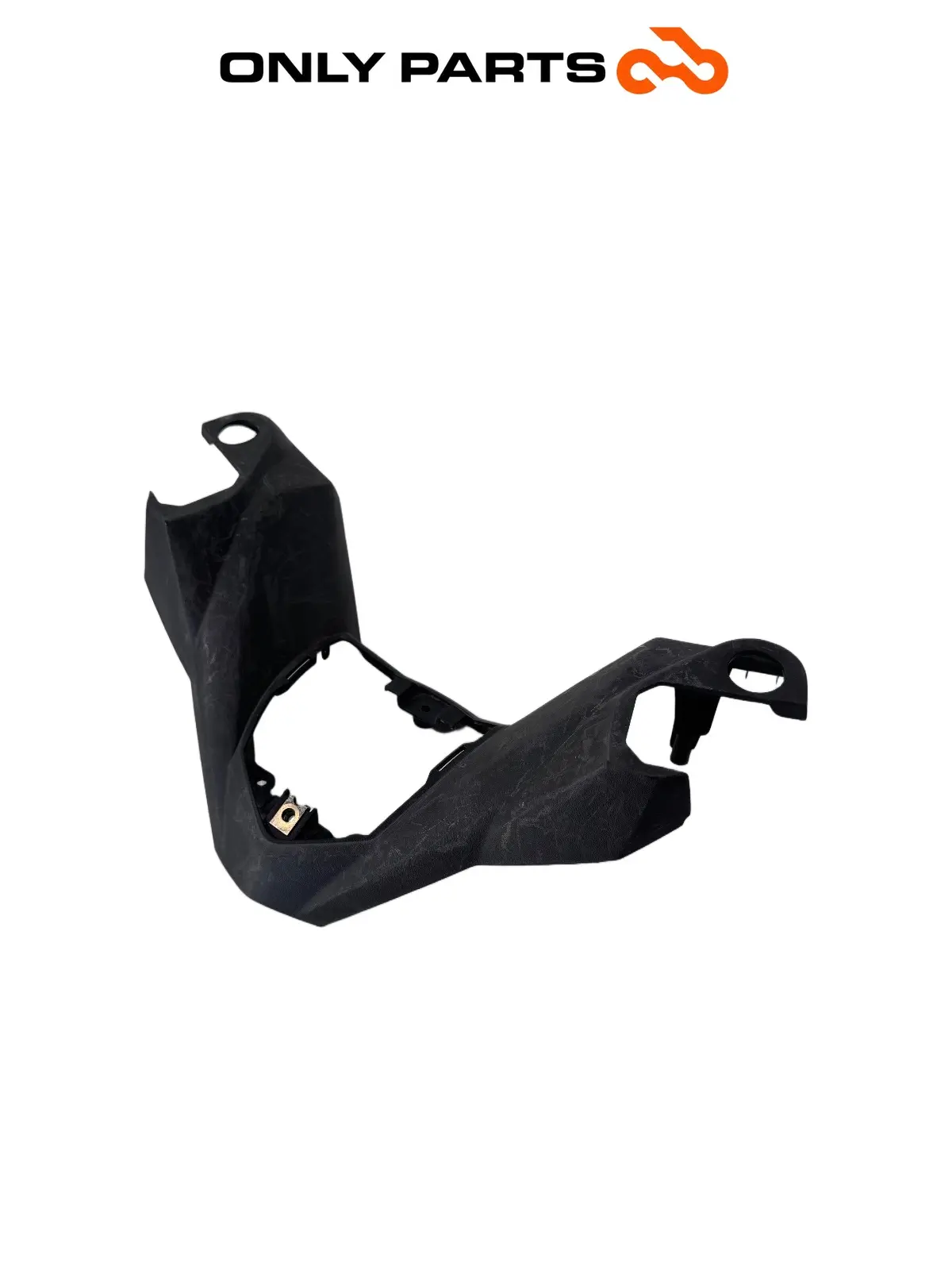 Gebrauchte Carena coperchio manubrio superiore plastica Yamaha X-max 125cc 2014 Grigio opaco — echtes Foto 2