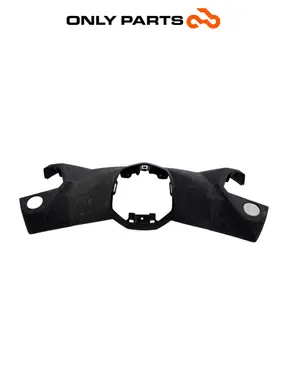 Gebrauchte Carena coperchio manubrio superiore plastica Yamaha X-max 125cc 2014 Grigio opaco — echtes Foto 4