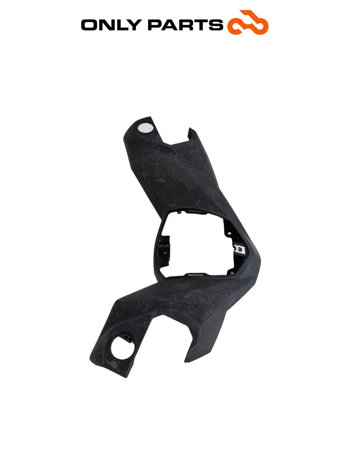 Gebrauchte Carena coperchio manubrio superiore plastica Yamaha X-max 125cc 2014 Grigio opaco — echtes Foto 5