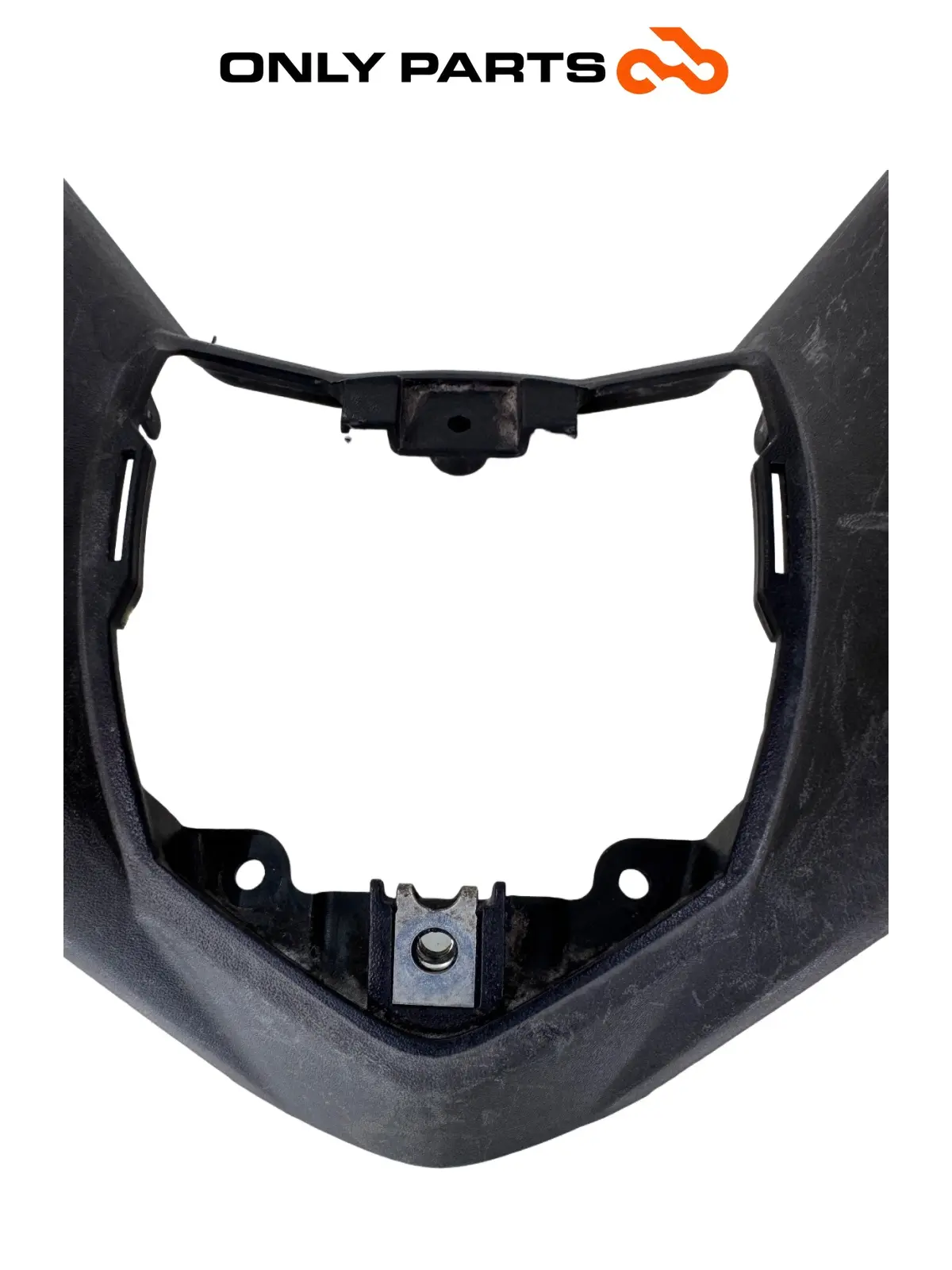 Gebrauchte Carena coperchio manubrio superiore plastica Yamaha X-max 125cc 2014 Grigio opaco — echtes Foto 9