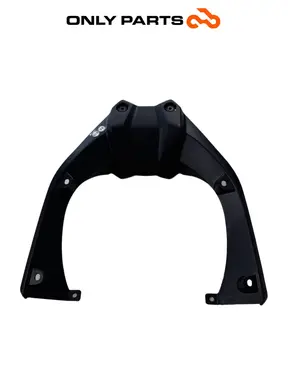 Gebrauchte Carena cornice serbatoio plastica Yamaha Tracer 900cc 2019 Nero — echtes Foto 4