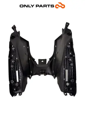 Gebrauchte Carena poggiapiedi / pedana inferiore Yamaha X-max 125cc 2014 Grigio opaco — echtes Foto 9