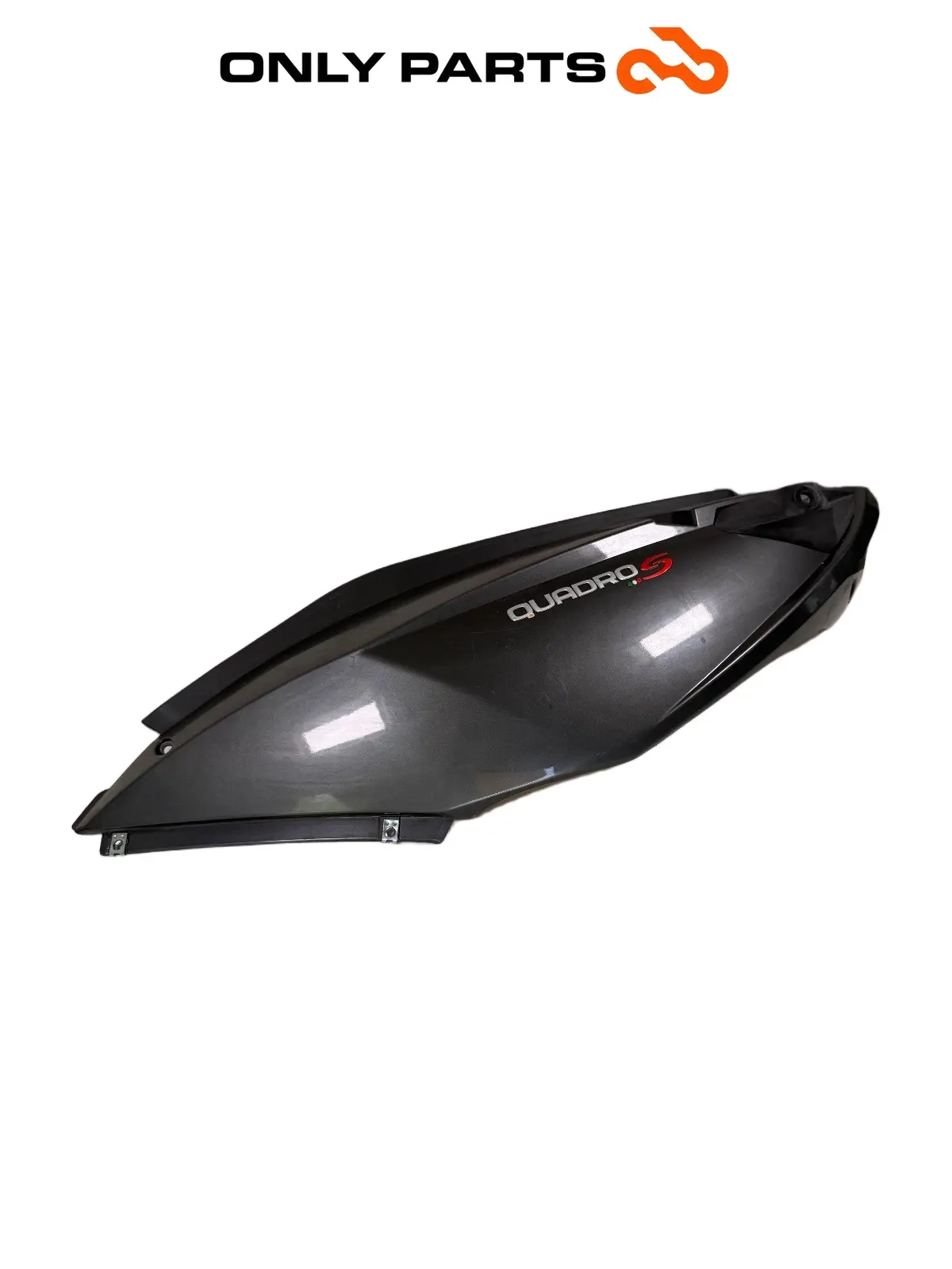 Carena posteriore SX Quadro 350 S 2013 Nero usato — foto reale 5