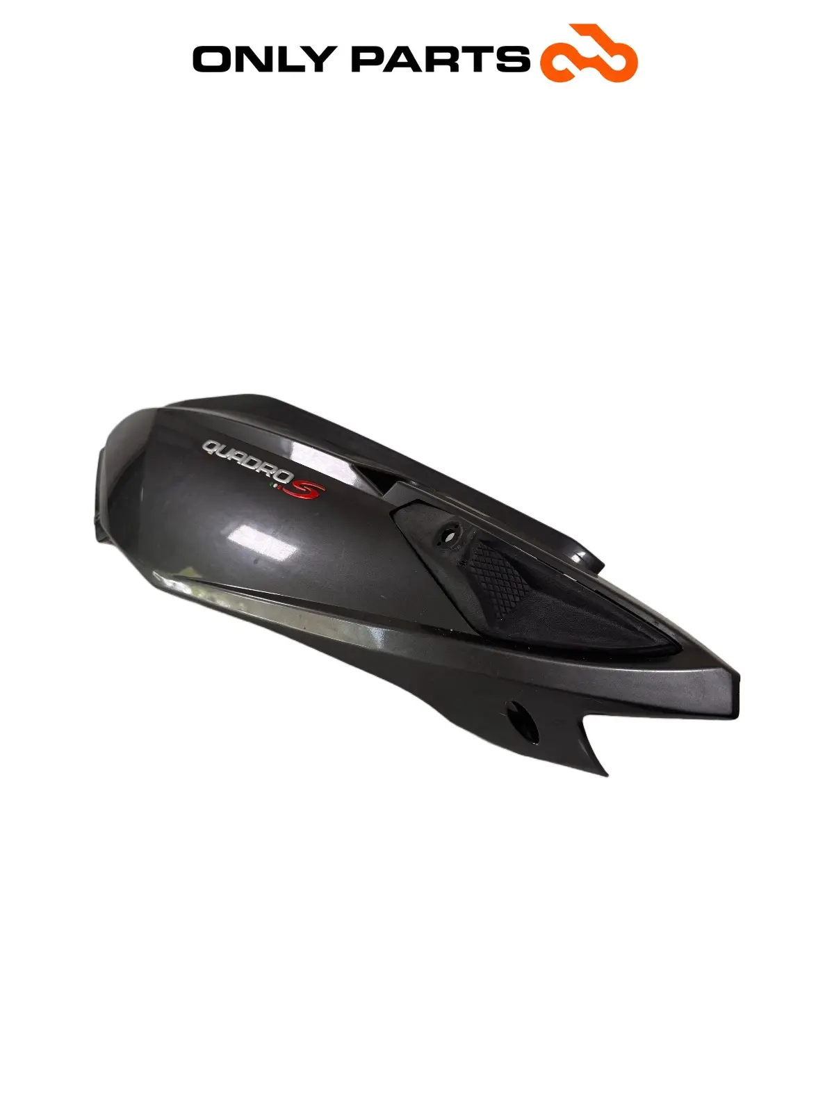 Carena posteriore SX Quadro 350 S 2013 Nero usato — foto reale 6