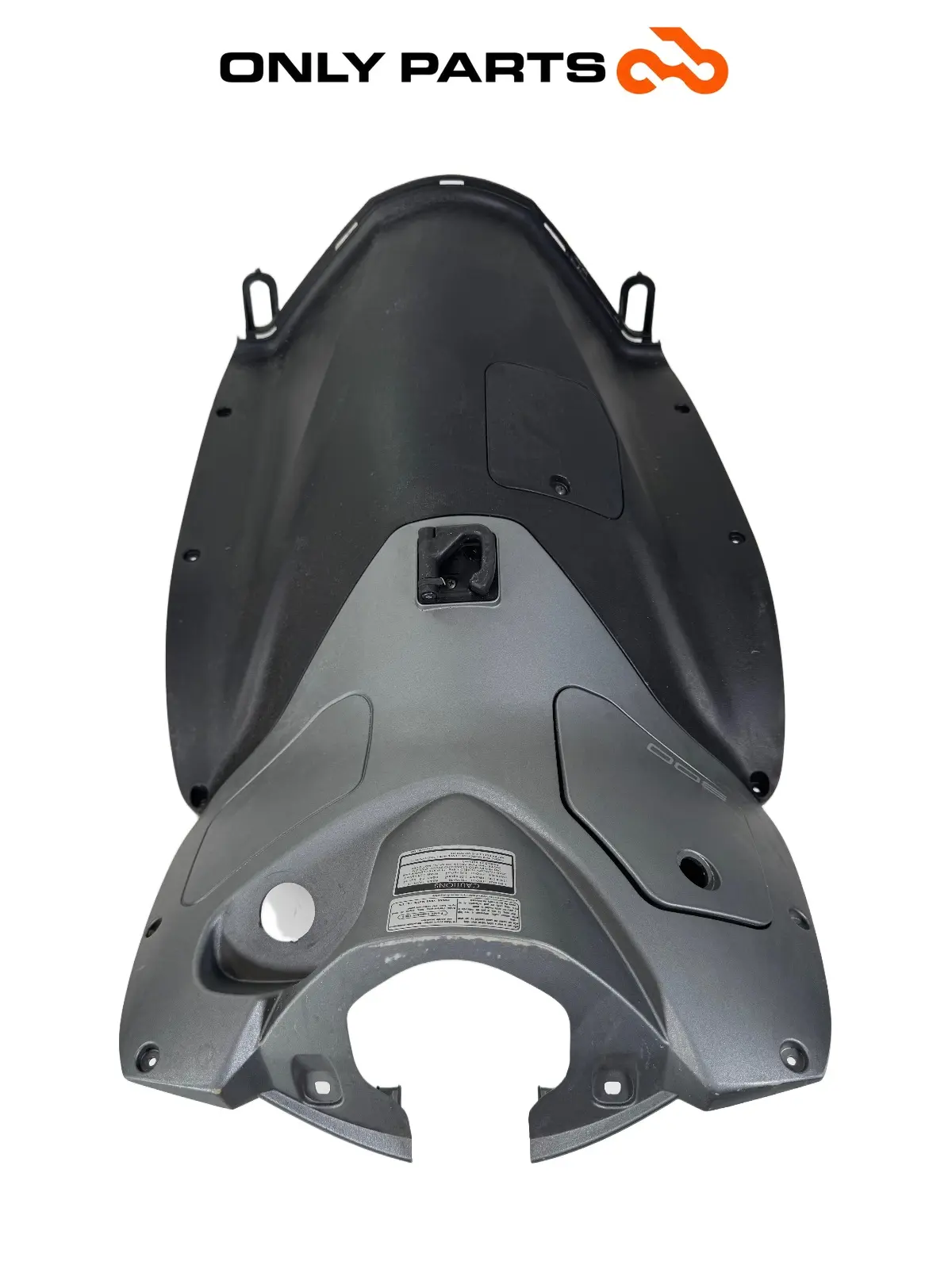 Gebrauchte INNENVERKLEIDUNG BEINSCHILD KYMCO PEOPLE S 300 2021 Kymco People S 300cc 2021 Grigio — echtes Foto 4