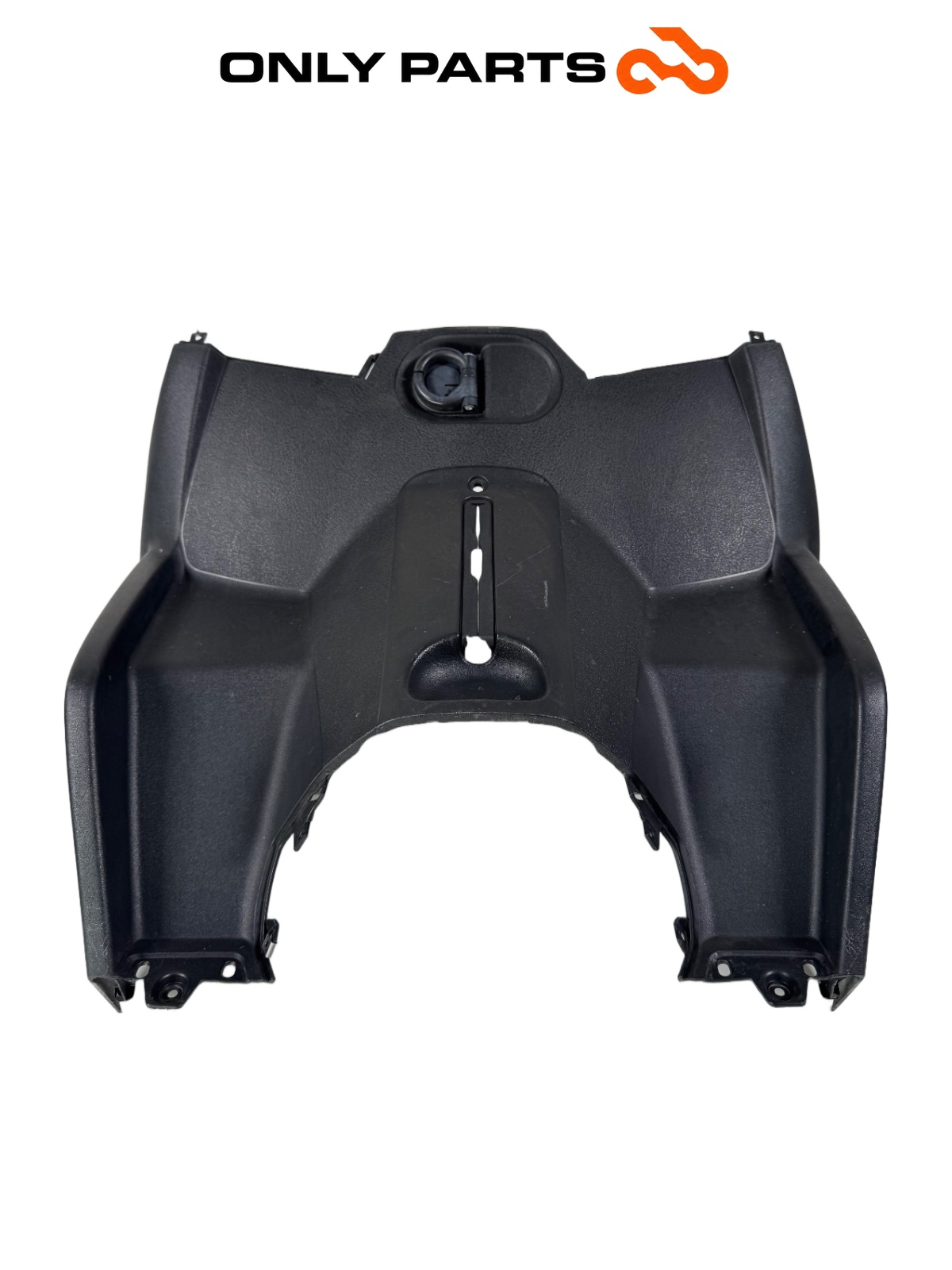 Complete inner leg shield fairing Piaggio MP3 250 2009 (see defect on clips)