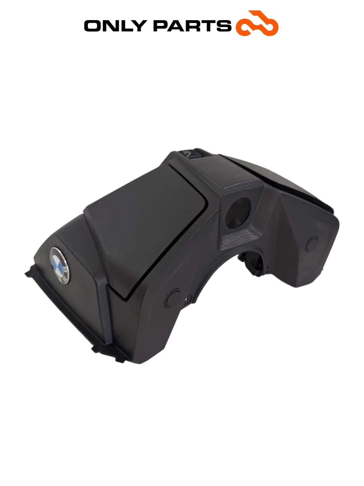 Gebrauchte carena retroscudo superiore BMW C 400 X 400cc 2020 Blu — echtes Foto 5