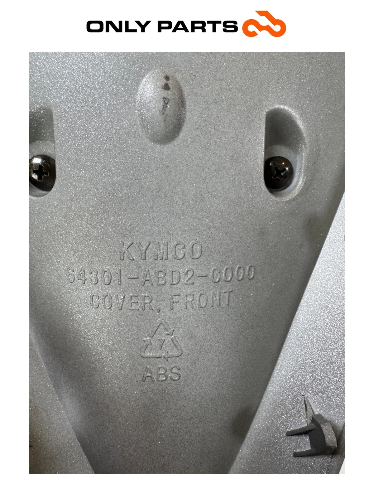 Gebrauchte FRONTVERKLEIDUNG SCHILD MITTE KYMCO X-TOWN 300 2016 OEM Kymco X-Town 300cc 2016 Nero — echtes Foto 11