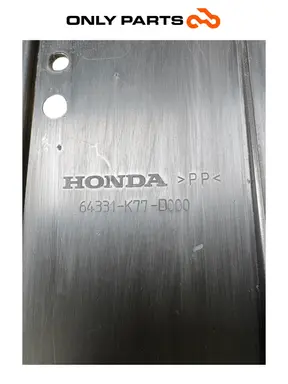 CARENAGEM PISO ESTRIBO HONDA SH 150 2017 OEM 64331-K77-D000 Honda SH 150cc 2017 Nero usada — foto real 9