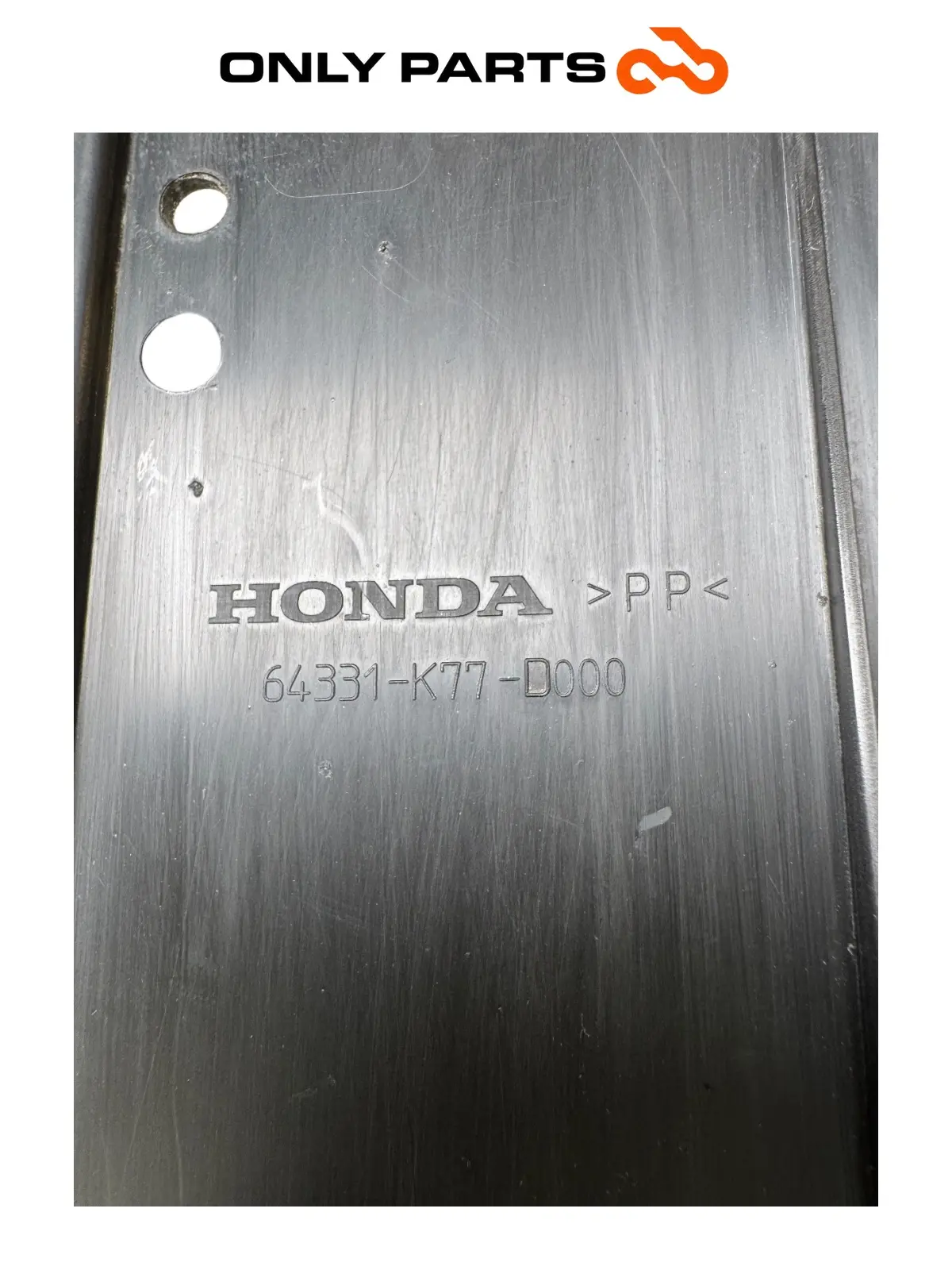 CARENAGEM PISO ESTRIBO HONDA SH 150 2017 OEM 64331-K77-D000 Honda SH 150cc 2017 Nero usada — foto real 9