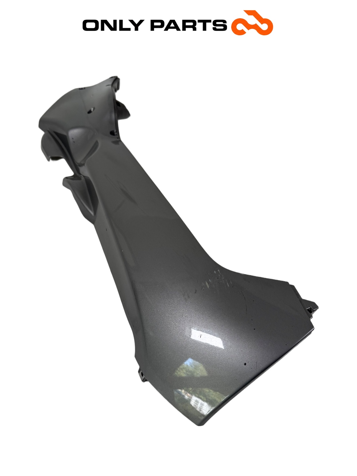 Lower right under-footboard fairing grey Piaggio MP3 250 2009 — 4