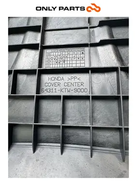 Gebrauchte Carena tunnel centrale Honda SH 300i 2008 Grigio — echtes Foto 10