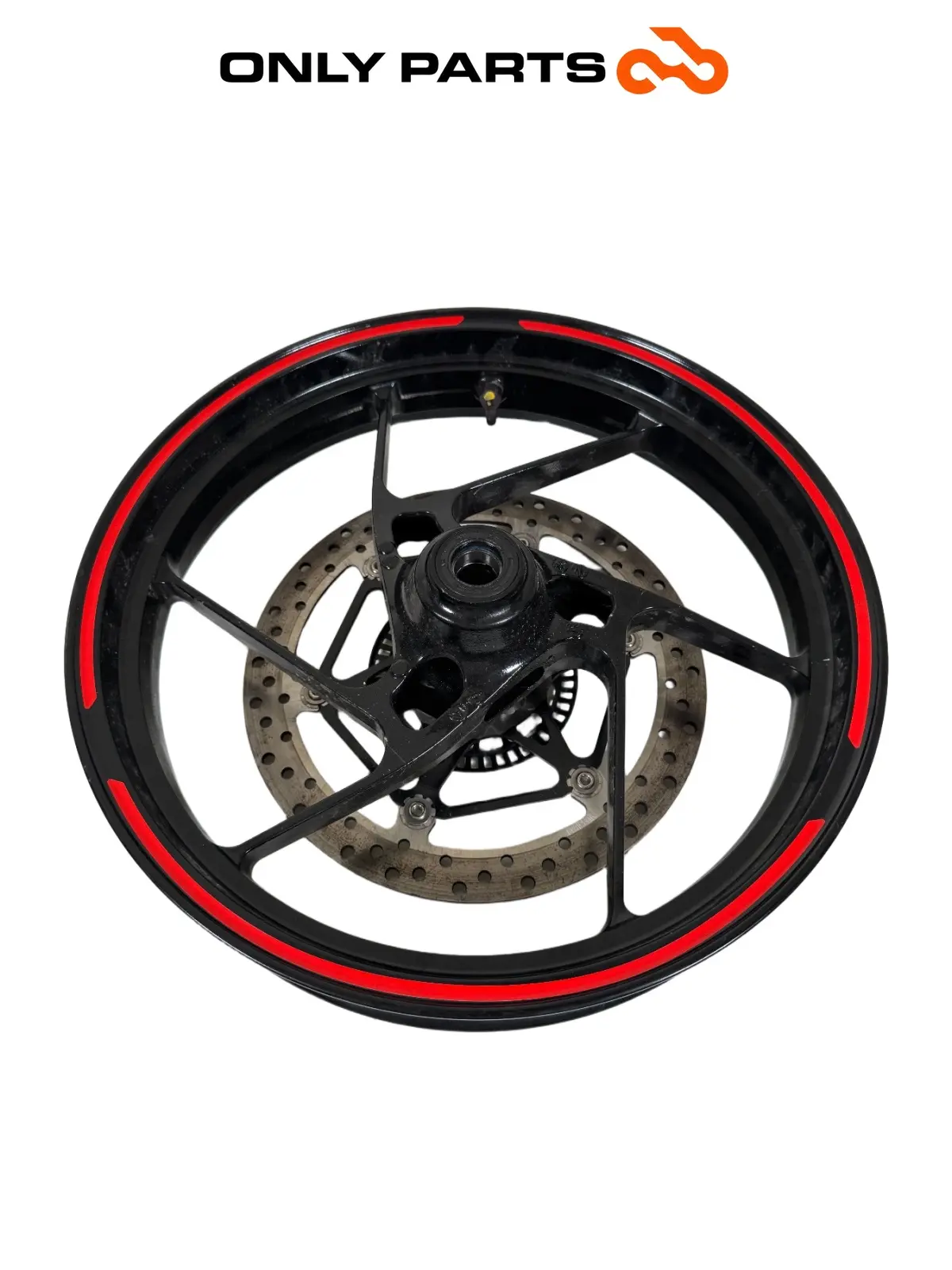 Gebrauchte Cerchio anteriore Aprilia RS 457cc 2024 — echtes Foto 2