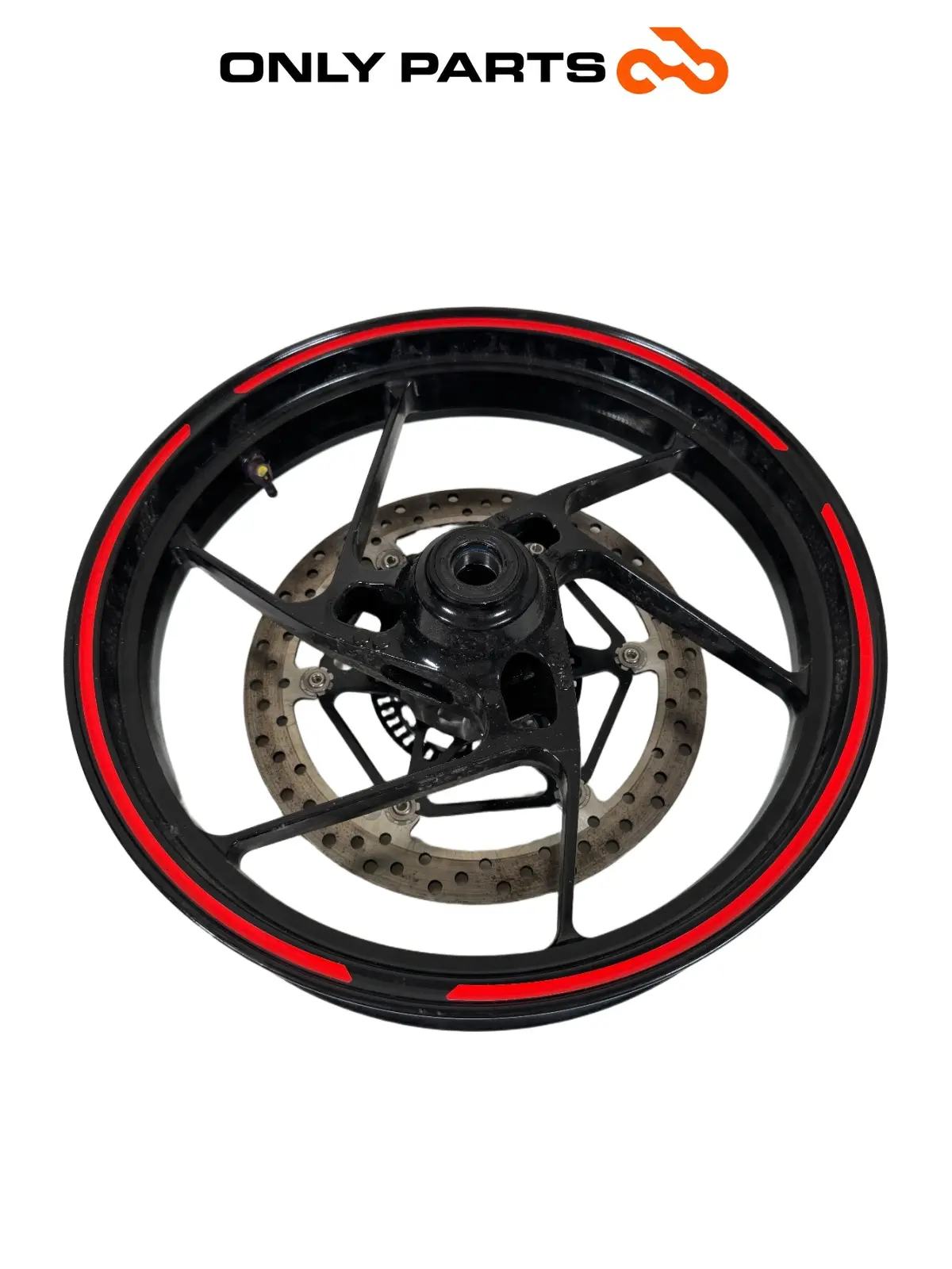Gebrauchte Cerchio anteriore Aprilia RS 457cc 2024 — echtes Foto 3