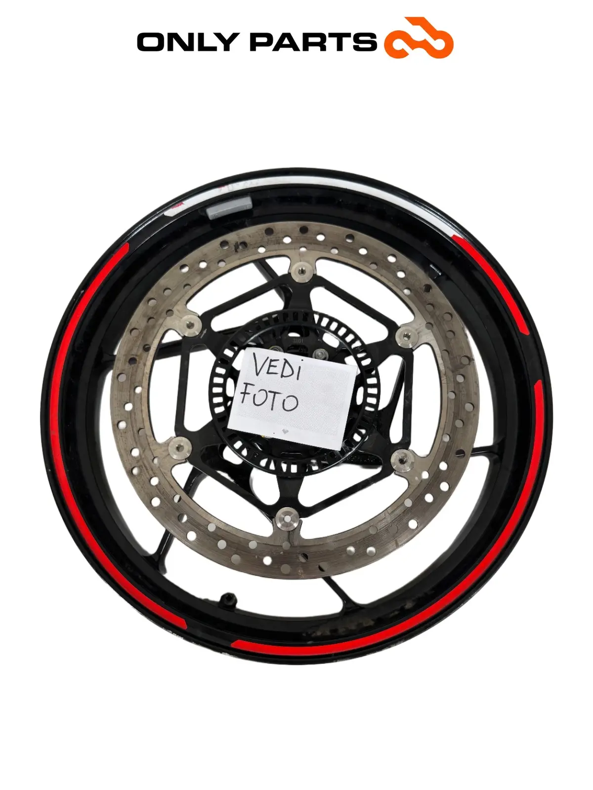 Gebrauchte Cerchio anteriore Aprilia RS 457cc 2024 — echtes Foto 4