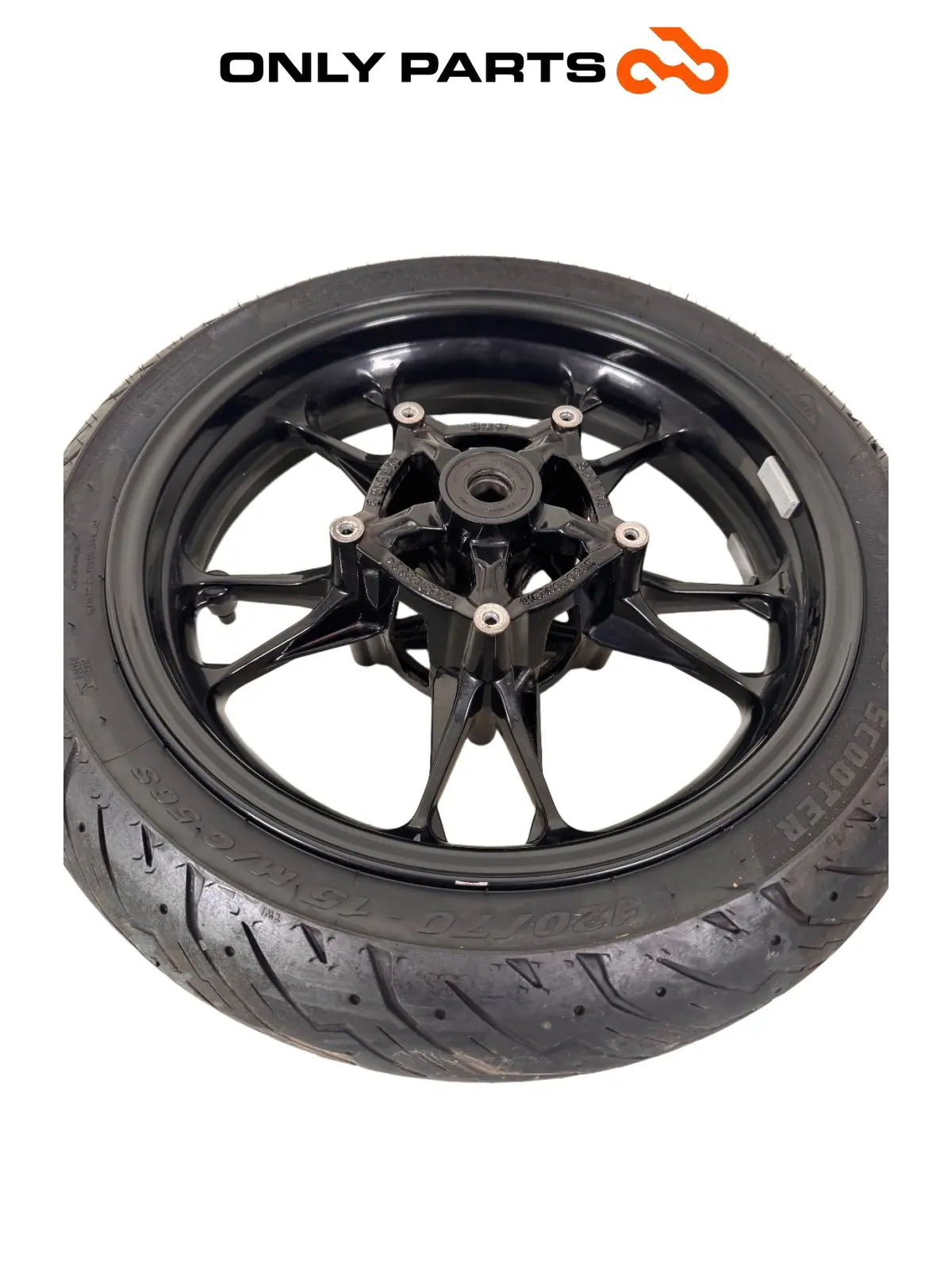 Gebrauchte Cerchio anteriore BMW C 400 X 400cc 2020 Blu — echtes Foto 13