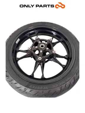 Gebrauchte Cerchio anteriore BMW C 400 X 400cc 2020 Blu — echtes Foto 14