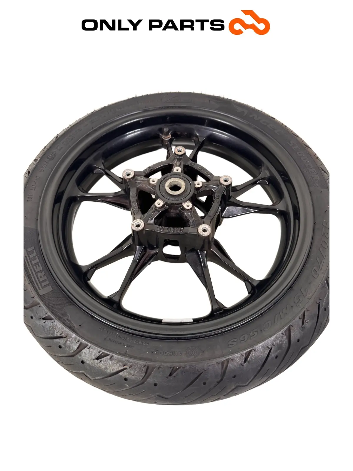 Gebrauchte Cerchio anteriore BMW C 400 X 400cc 2020 Blu — echtes Foto 15