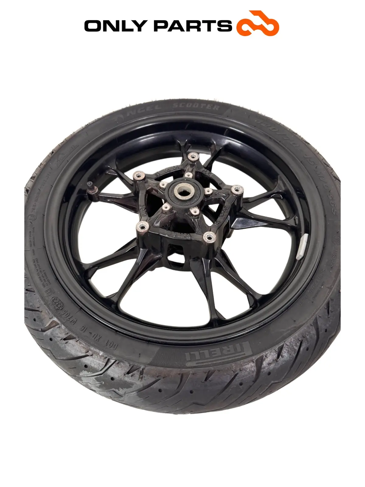 Gebrauchte Cerchio anteriore BMW C 400 X 400cc 2020 Blu — echtes Foto 4