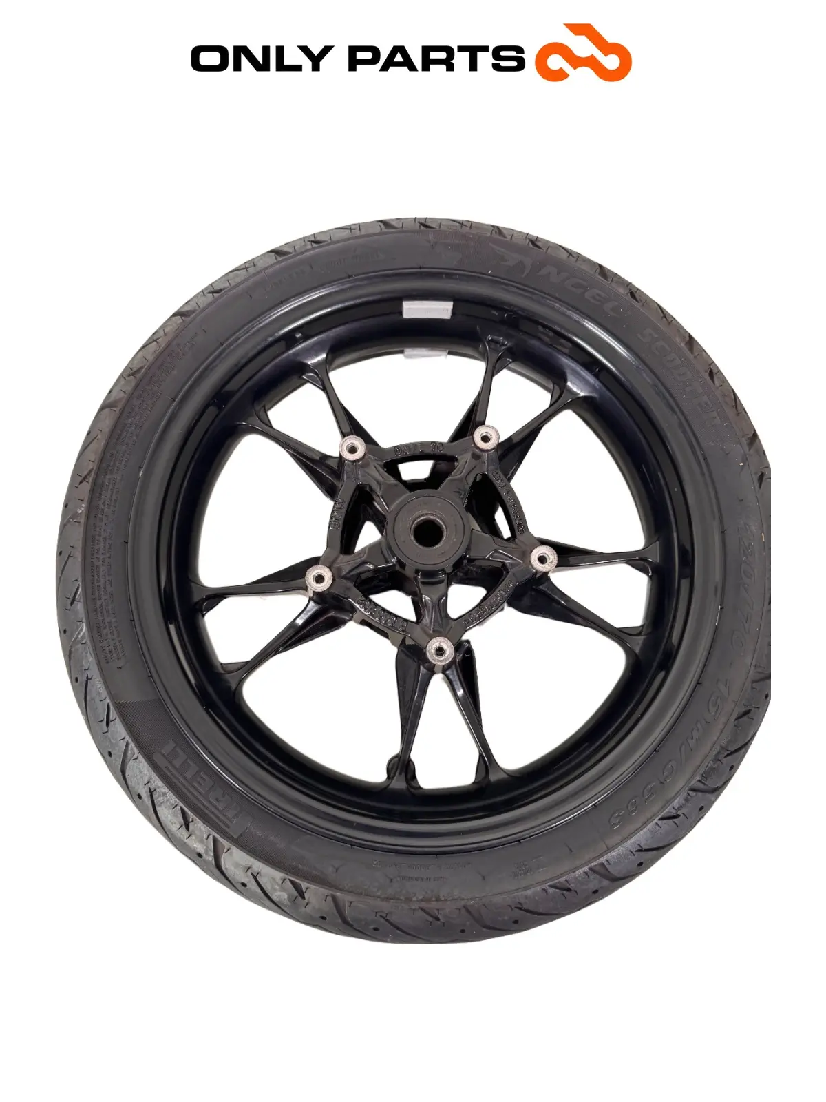 Gebrauchte Cerchio anteriore BMW C 400 X 400cc 2020 Blu — echtes Foto 5