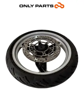 FELGA PRZEDNIA ALUMINIOWA 17 BMW F 650 CS 2001 BMW F 650 CS 2001 Grigio używana — prawdziwe zdjęcie 2