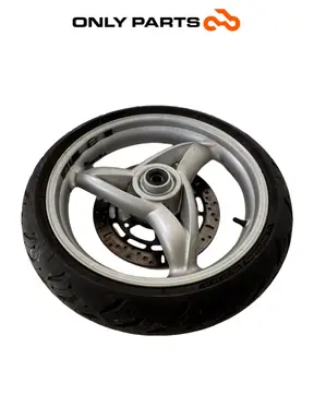 FELGA PRZEDNIA ALUMINIOWA 17 BMW F 650 CS 2001 BMW F 650 CS 2001 Grigio używana — prawdziwe zdjęcie 8