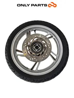 cerchio anteriore completo / disco ABS Honda SH 150cc 2017 Nero usato — foto reale 1