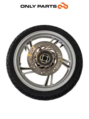 cerchio anteriore completo / disco ABS Honda SH 150cc 2017 Nero usato — foto reale 7