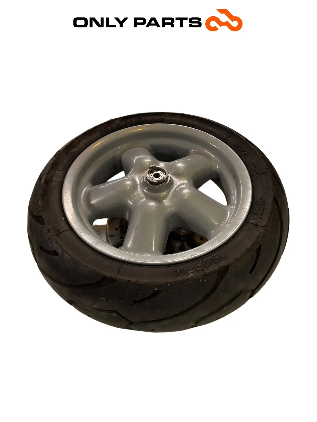 cerchio  anteriore + disco freno Mbk Skyliner  125cc 1999 Blu de segunda mano — foto real 10
