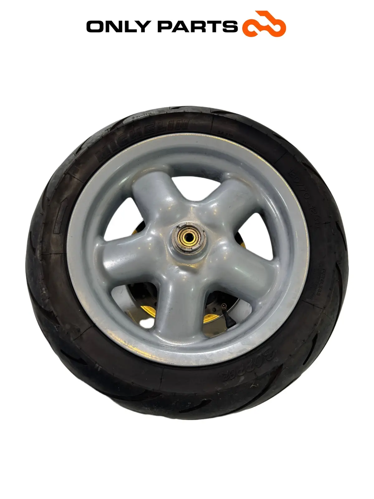 cerchio  anteriore + disco freno Mbk Skyliner  125cc 1999 Blu de segunda mano — foto real 11