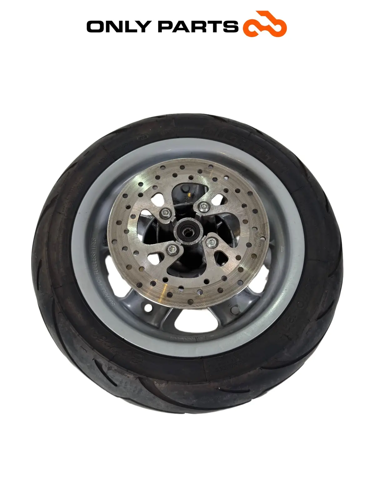 cerchio  anteriore + disco freno Mbk Skyliner  125cc 1999 Blu de segunda mano — foto real 2