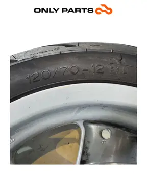 cerchio  anteriore + disco freno Mbk Skyliner  125cc 1999 Blu de segunda mano — foto real 5