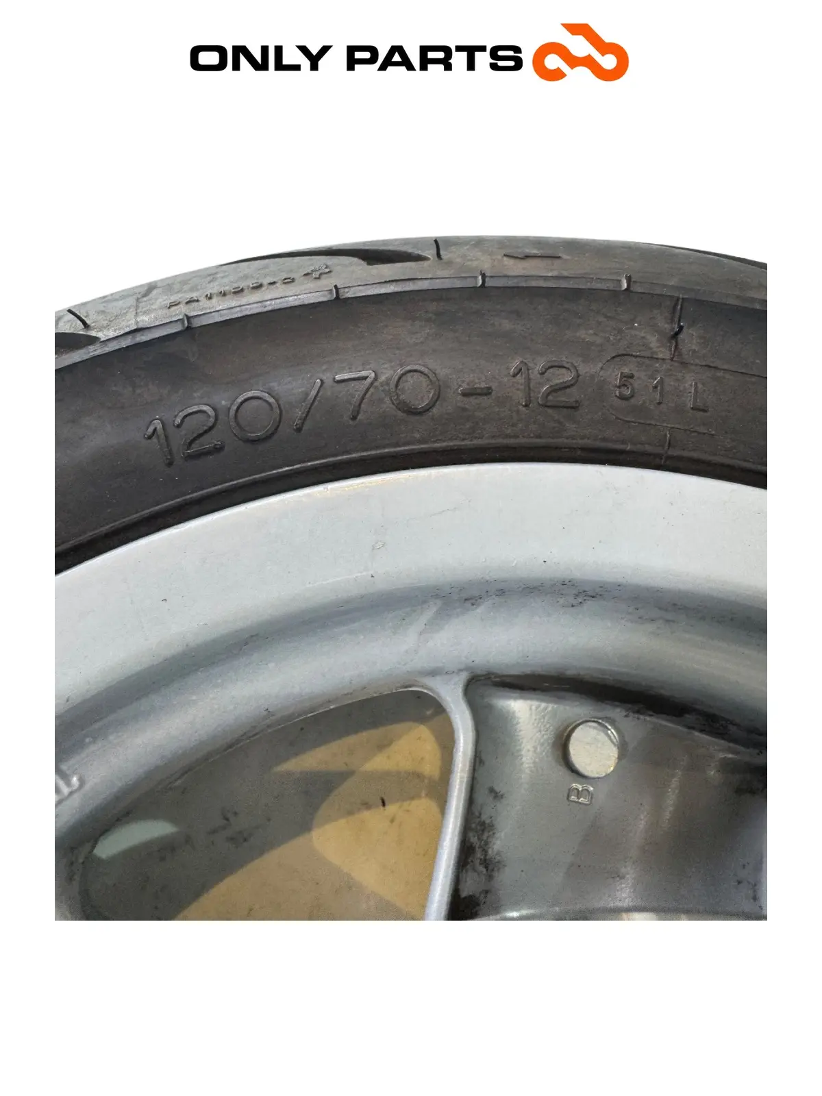 cerchio  anteriore + disco freno Mbk Skyliner  125cc 1999 Blu de segunda mano — foto real 5