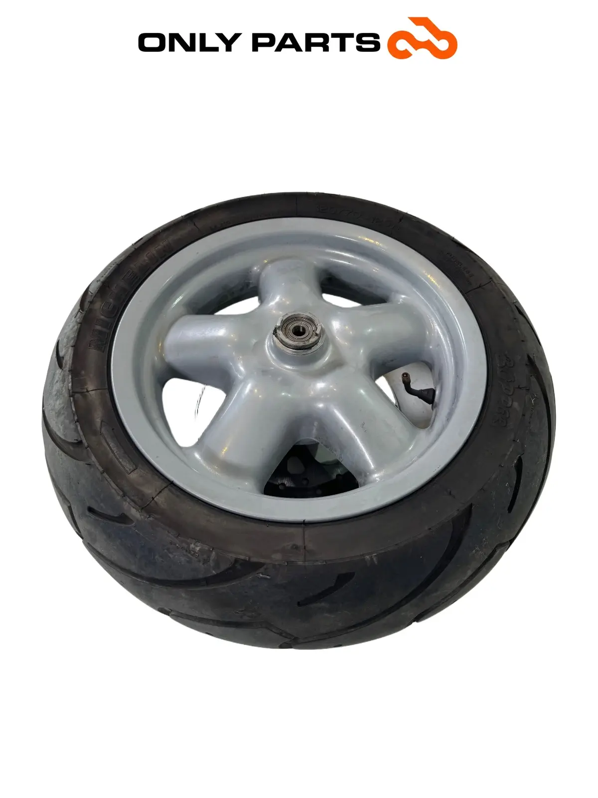 cerchio  anteriore + disco freno Mbk Skyliner  125cc 1999 Blu de segunda mano — foto real 8