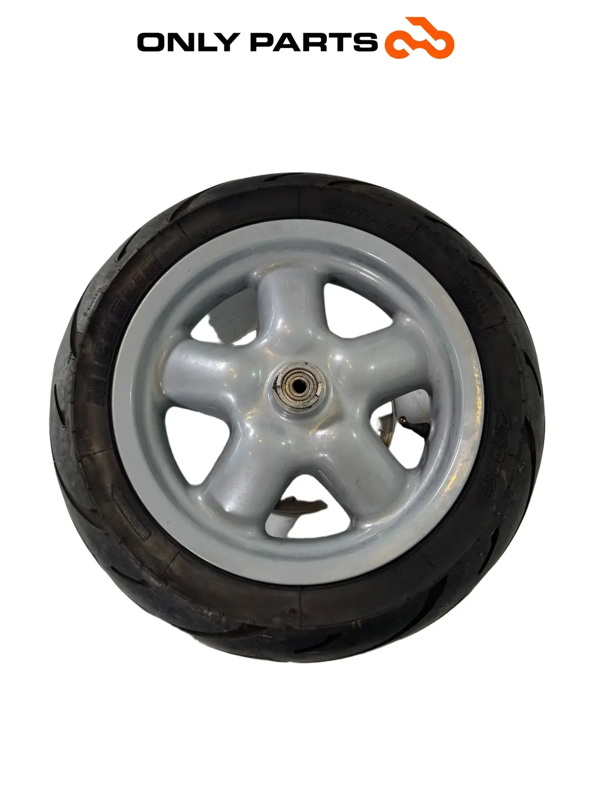 cerchio  anteriore + disco freno Mbk Skyliner  125cc 1999 Blu de segunda mano — foto real 9