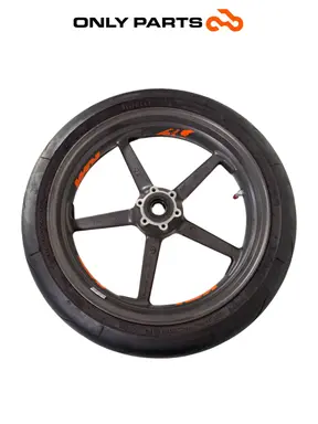 Gebrauchte Cerchio anteriore KTM Super Duke 990cc 2006 Nero/Arancione — echtes Foto 2