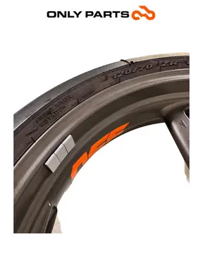 Gebrauchte Cerchio anteriore KTM Super Duke 990cc 2006 Nero/Arancione — echtes Foto 7
