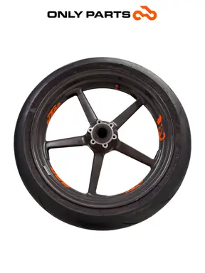 Gebrauchte Cerchio anteriore KTM Super Duke 990cc 2006 Nero/Arancione — echtes Foto 8
