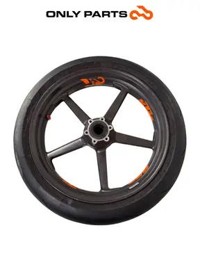 Gebrauchte Cerchio anteriore KTM Super Duke 990cc 2006 Nero/Arancione — echtes Foto 9