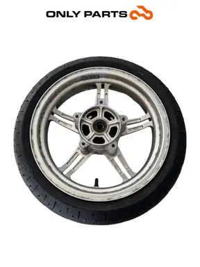ПРЕДНА ДЖАНТА ЛЕЕНА SUZUKI BURGMAN 650 2010 Suzuki Burgman 650cc 2010 Bianco употребявана — истинска снимка 1