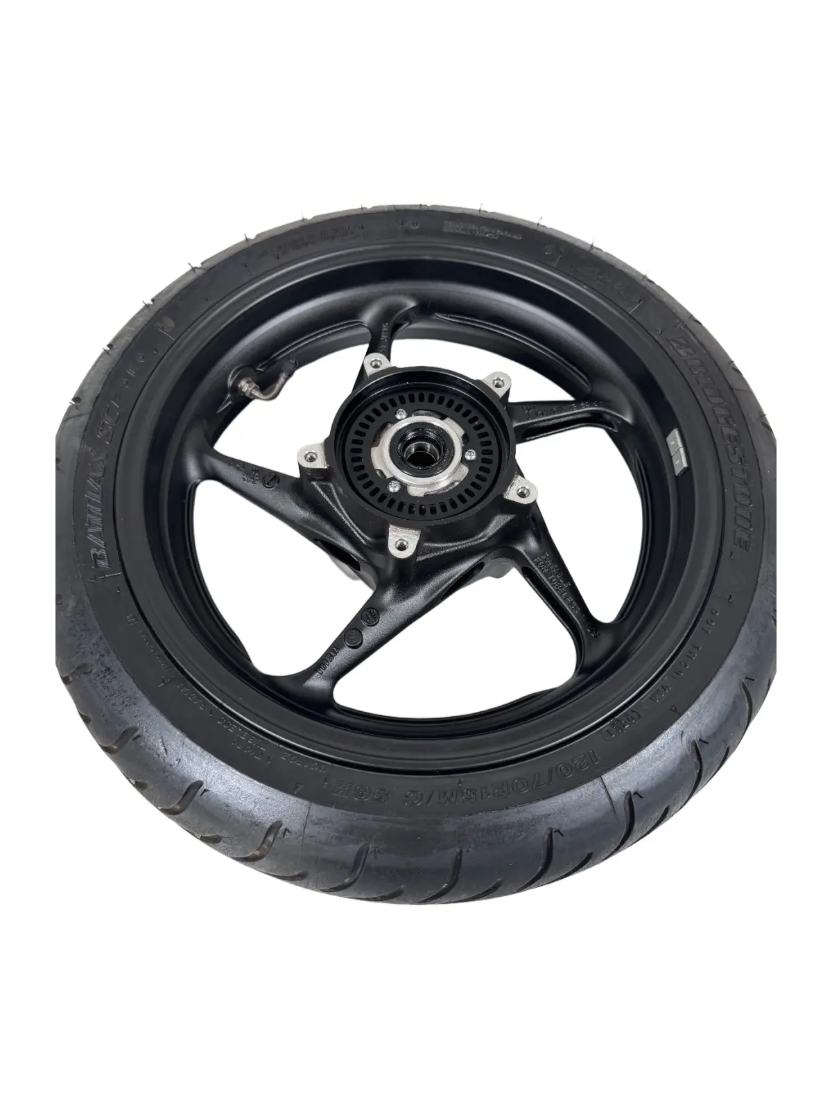 Gebrauchte Cerchio anteriore Yamaha T-Max 560cc 2021 Antracite — echtes Foto 11