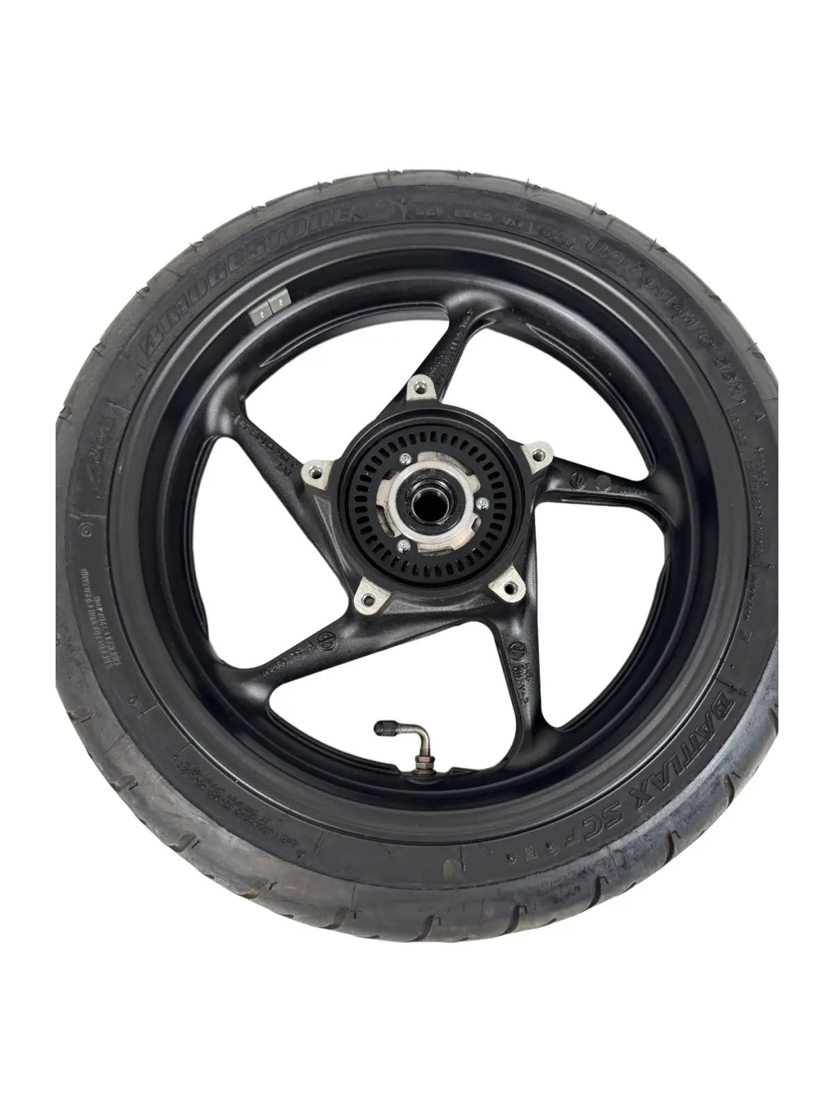 Gebrauchte Cerchio anteriore Yamaha T-Max 560cc 2021 Antracite — echtes Foto 7